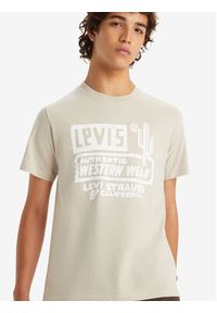 Levi's® T-Shirt Graphic 22491-1490 Beżowy Standard Fit. Kolor: beżowy. Materiał: bawełna #2