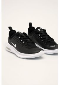Nike Kids - Buty dziecięce Air Max Axis. Nosek buta: okrągły. Zapięcie: sznurówki. Kolor: czarny. Materiał: syntetyk, materiał, guma. Szerokość cholewki: normalna. Model: Nike Air Max #4