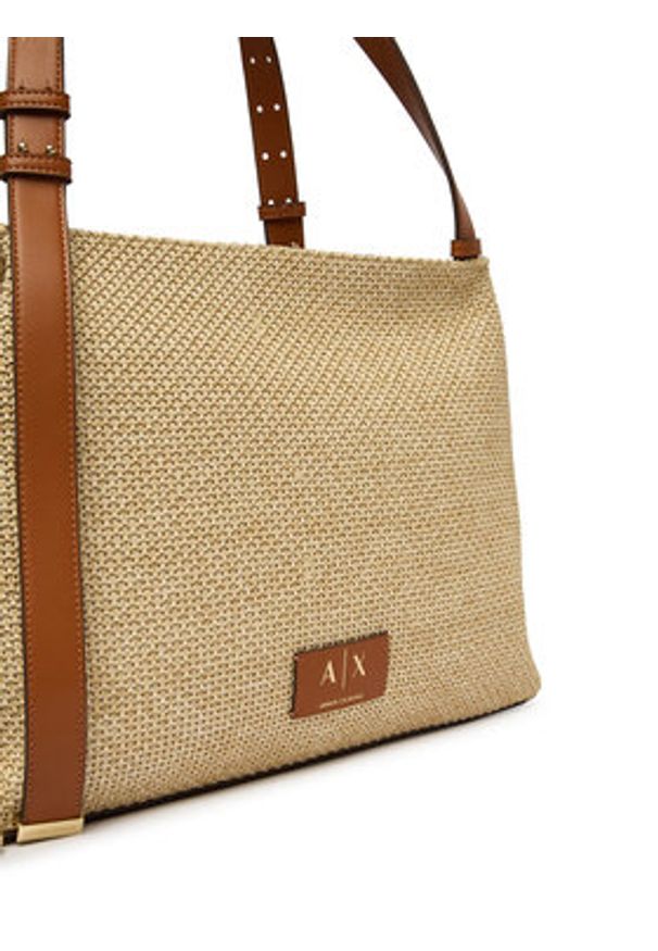 Armani Exchange Torebka XW002603 AF22683 M6261 Beżowy. Kolor: beżowy