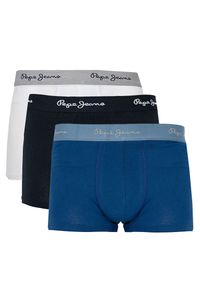 Pepe Jeans Bokserki "Zared 3-Pack" | PMU10591 | Mężczyzna | Granatowy, Biały, Niebieski. Kolor: biały, wielokolorowy, niebieski. Materiał: bawełna, elastan