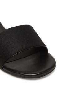 Calvin Klein Klapki Flat Slide Jacq HW0HW02389 Czarny. Kolor: czarny. Materiał: materiał #3