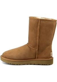 Ugg Śniegowce W Classic Short II 1016223 Brązowy. Kolor: brązowy. Materiał: skóra #13