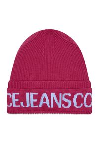 Czapka Versace Jeans Couture. Kolor: różowy