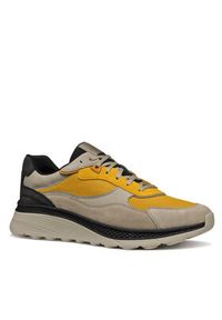 Geox Sneakersy U Spherica Actif X1 U55HUA 01422 C0962 Żółty. Kolor: żółty. Materiał: materiał