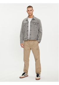Levi's® Kurtka jeansowa Trucker 72334-0502 Szary Regular Fit. Kolor: szary. Materiał: bawełna
