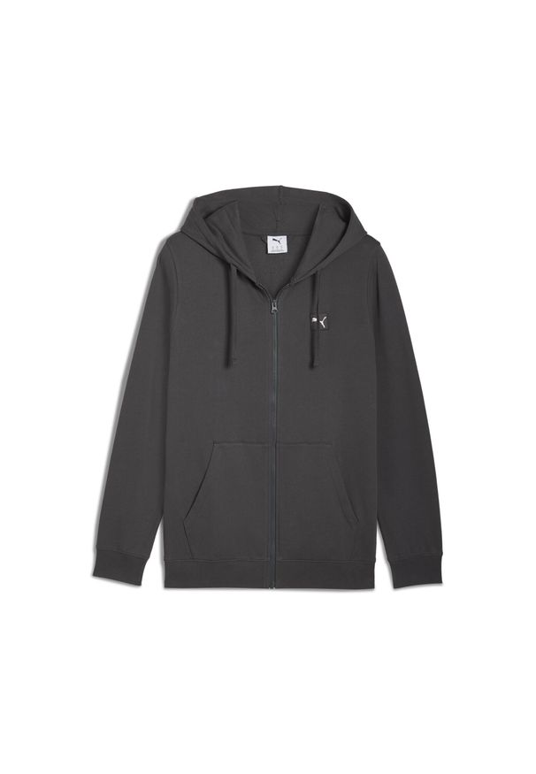 Puma - Męska bluza z kapturem Essentials Elevated PUMA. Typ kołnierza: kaptur. Kolor: szary. Sport: bieganie