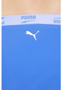 Puma figi kąpielowe kolor niebieski. Kolor: niebieski. Materiał: skóra, materiał, włókno #4
