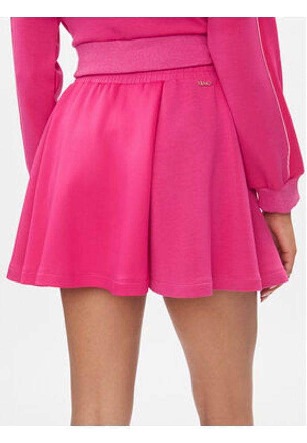 Liu Jo Sport Spódnica mini TA4145 J4616 Różowy Regular Fit. Kolor: różowy. Materiał: syntetyk. Styl: sportowy