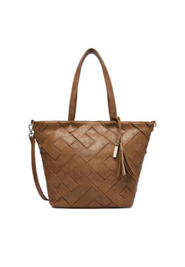 Lasocki Torebka C-MLP-E-025-05 Brązowy. Kolor: brązowy