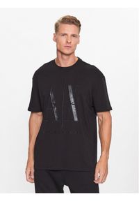 Armani Exchange T-Shirt 8NZTPQ ZJH4Z 5237 Czarny Regular Fit. Kolor: czarny. Materiał: bawełna
