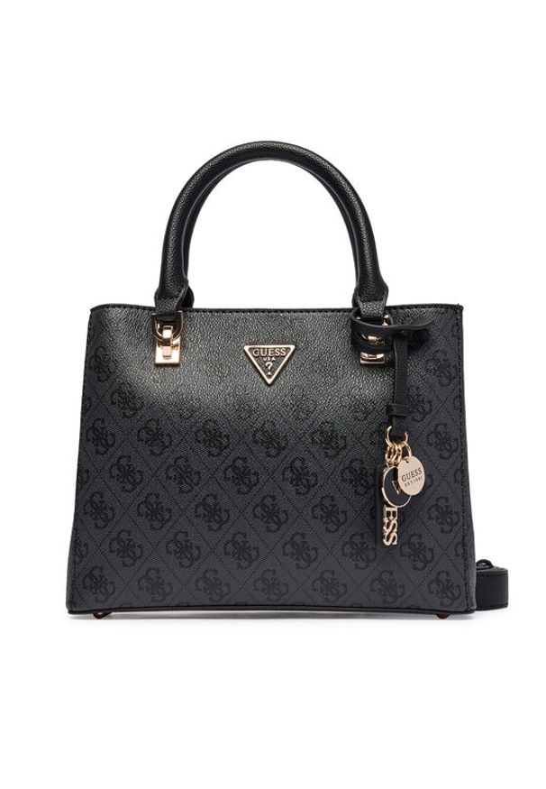 Guess Torebka 179054 Czarny. Kolor: szary. Materiał: skórzane