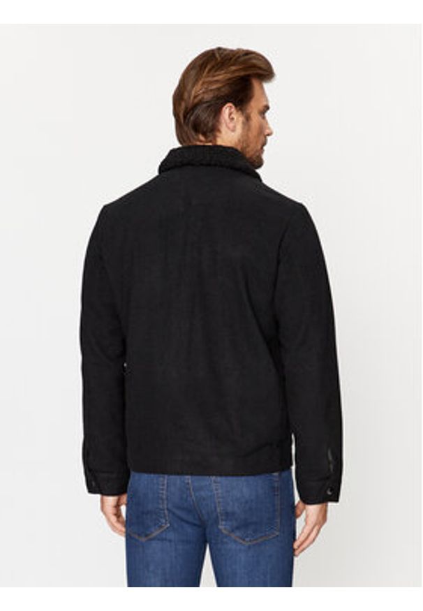 Jack & Jones - Jack&Jones Kurtka przejściowa 12236162 Czarny Regular Fit. Kolor: czarny. Materiał: syntetyk