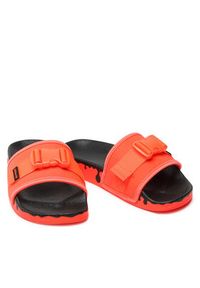 Adidas - adidas Klapki Pouchylette W GY1009 Pomarańczowy. Kolor: pomarańczowy. Materiał: materiał #8