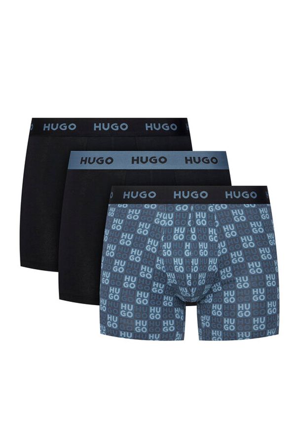 Hugo - HUGO Komplet bokserek 50532559 Kolorowy. Materiał: bawełna. Wzór: kolorowy