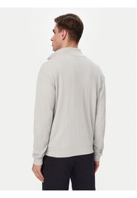 BOSS Bluza Structure 50559332 Szary Regular Fit. Kolor: szary. Materiał: syntetyk #3