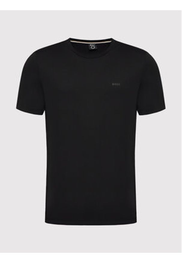 BOSS - Boss T-Shirt Thompson 01 50468347 Czarny Regular Fit. Kolor: czarny. Materiał: bawełna