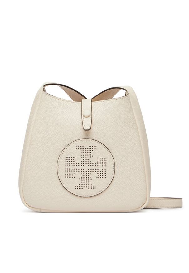 Tory Burch Torebka 185793 Kremowy. Kolor: kremowy. Materiał: skórzane