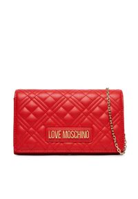 Love Moschino - LOVE MOSCHINO Torebka JC4079PP0OLA0500 Czerwony. Kolor: czerwony. Materiał: skórzane #1