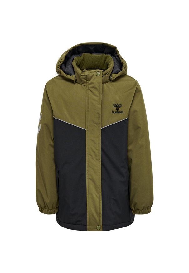 Dziewczęca kurtka wodoodporna Hummel Josse. Kolor: zielony