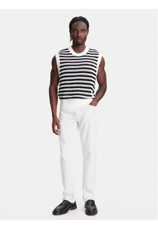 TOMMY HILFIGER - Tommy Hilfiger Sweter F1 Movie MW0MW41385 Czarny Regular Fit. Kolor: czarny. Materiał: bawełna