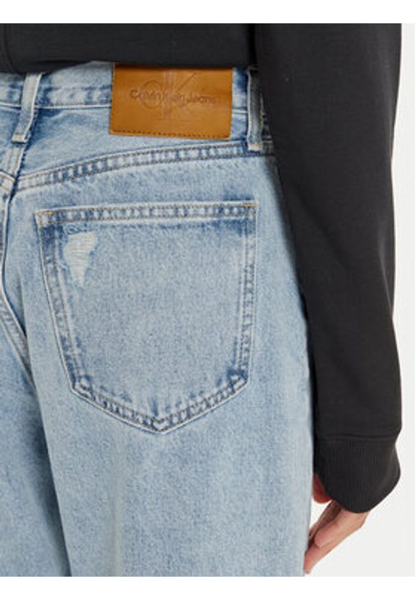 Calvin Klein Jeans Jeansy Authentic J20J224448 Niebieski Straight Fit. Kolor: niebieski