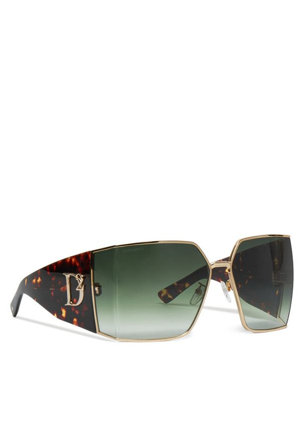 DSQUARED2 - Okulary przeciwsłoneczne Dsquared2. Kolor: czarny