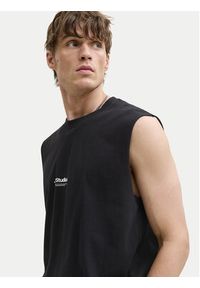 Jack & Jones Tank top Soho 12288001 Czarny Relaxed Fit. Kolor: czarny. Materiał: bawełna #7