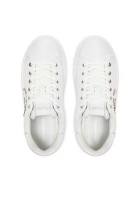 Karl Lagerfeld - KARL LAGERFELD Sneakersy KL62539K Biały. Kolor: biały. Materiał: skóra