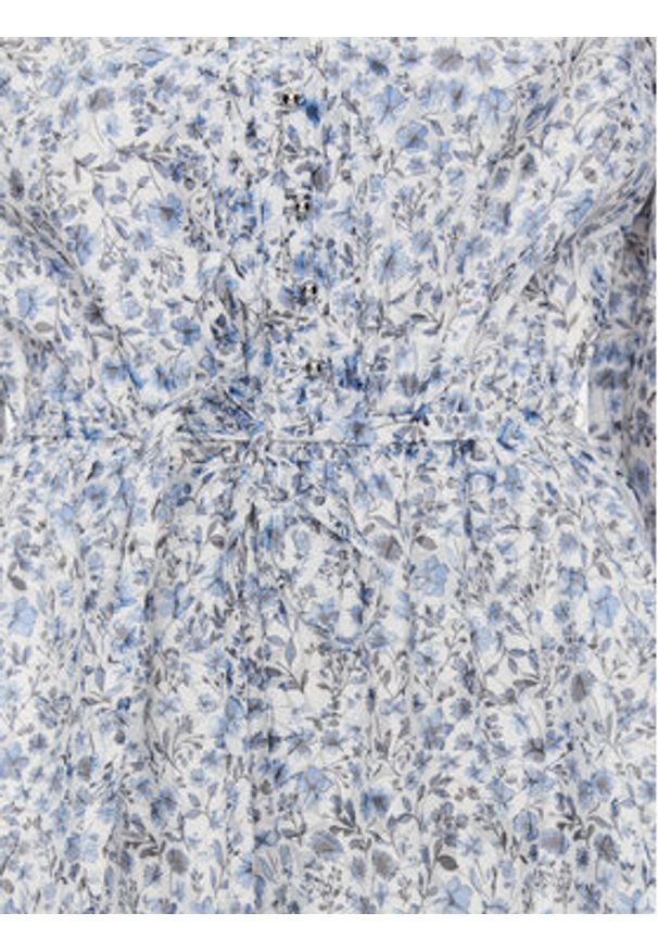 Guess Sukienka koktajlowa W5GK07 WH4K2 Kolorowy Regular Fit. Materiał: syntetyk. Wzór: kolorowy. Styl: wizytowy