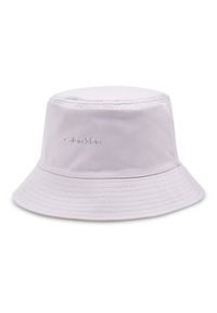 Calvin Klein Bucket K60K610992 Fioletowy. Kolor: fioletowy. Materiał: materiał, bawełna #1