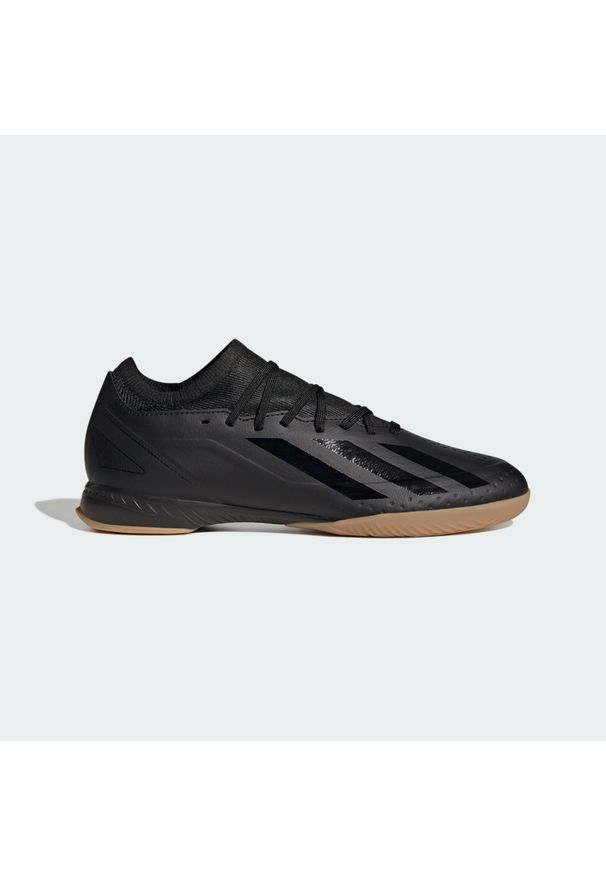 Buty do futsalu męskie Adidas X Crazyfast.3 IN. Kolor: czarny. Materiał: materiał. Sport: piłka nożna