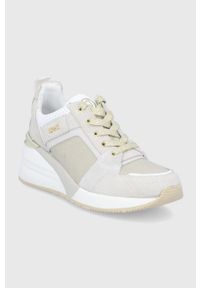 Liu Jo buty ALYSSA 1 kolor złoty BA2071TX236S1660. Zapięcie: sznurówki. Kolor: złoty. Materiał: guma. Obcas: na platformie #2