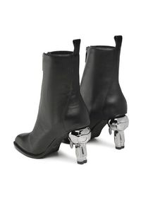 Karl Lagerfeld - KARL LAGERFELD Botki KL39040 Czarny. Kolor: czarny. Materiał: skóra #3