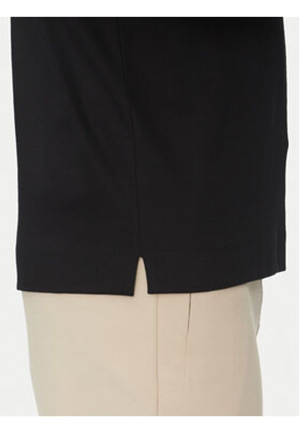 BOSS T-Shirt C-Taut 197 50543341 Czarny Regular Fit. Kolor: czarny. Materiał: bawełna