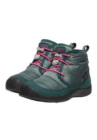 keen - Buty trekkingowe dla dzieci Keen Howser II Chukka WP. Okazja: na co dzień. Kolor: zielony. Sezon: zima. Styl: casual