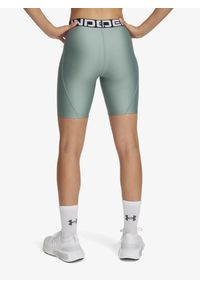 Spodenki damskie Under Armour HeatGear Authentics 8 inch Short. Kolor: zielony