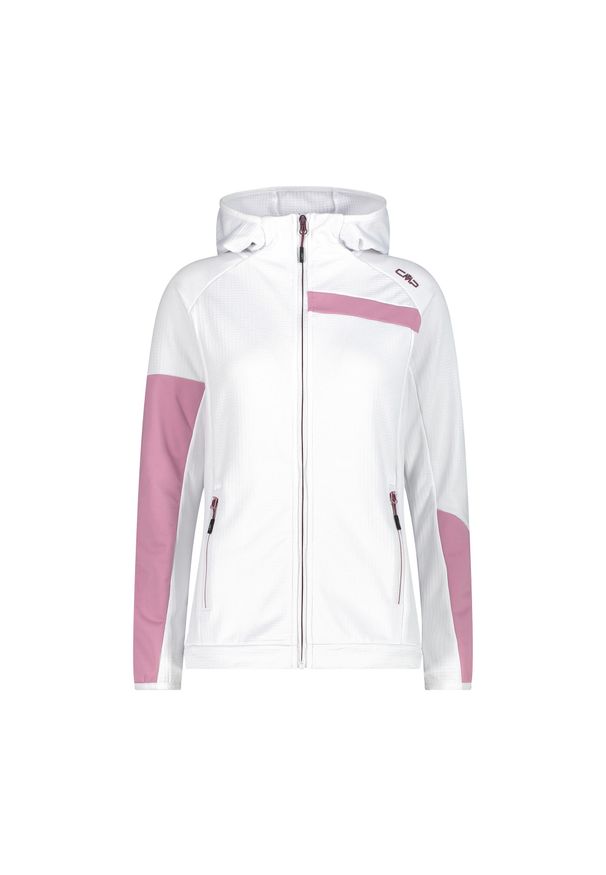 Bluza damska CMP. Kolor: biały, czarny, wielokolorowy. Sport: turystyka piesza