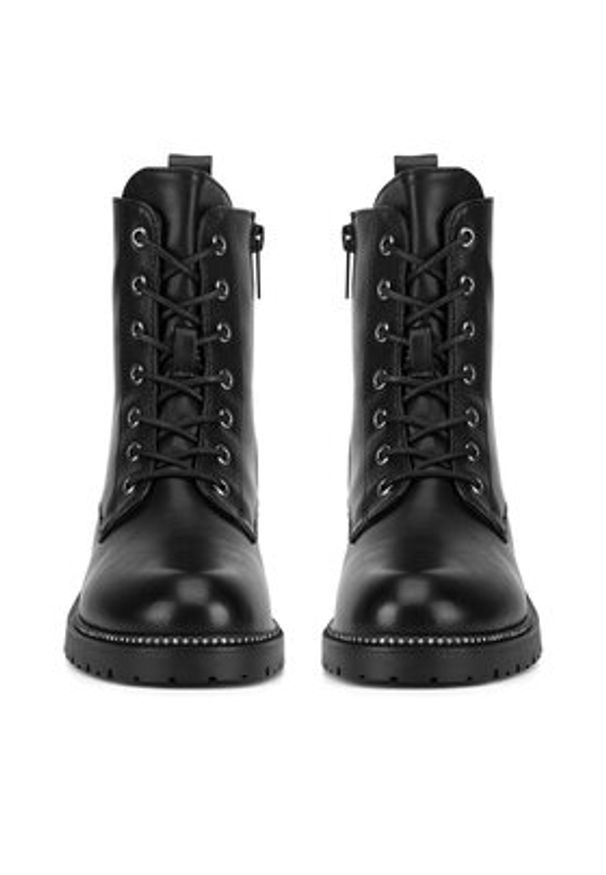 Jenny Fairy Trzewiki WS5169-11 Czarny. Kolor: czarny. Materiał: materiał