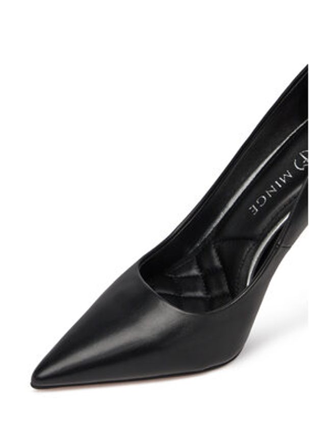 Eva Minge Czółenka THYME-LT934-35 Czarny. Kolor: czarny. Materiał: skóra