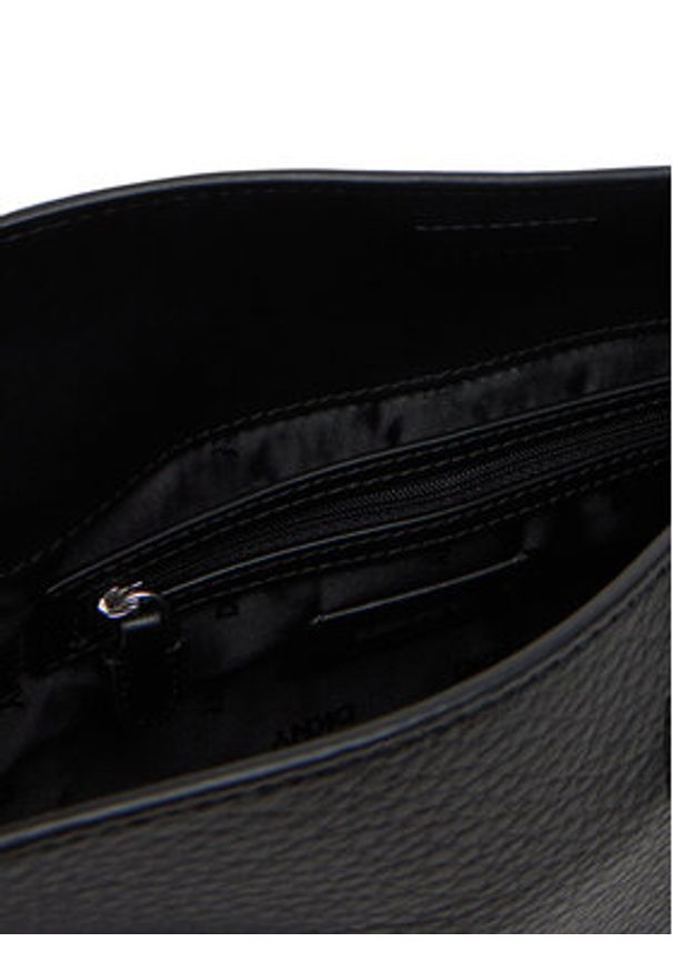 DKNY Torebka Akia R443AH94 Czarny. Kolor: czarny. Materiał: skórzane