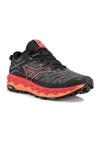 Buty do biegania męskie Mizuno Wave Mujin 10. Zapięcie: sznurówki. Kolor: wielokolorowy, czarny, brązowy, szary, czerwony. Materiał: materiał, syntetyk. Szerokość cholewki: normalna. Model: Mizuno Wave