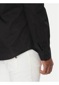 Versace Jeans Couture Koszula 78GALYS1 Czarny Slim Fit. Kolor: czarny. Materiał: bawełna