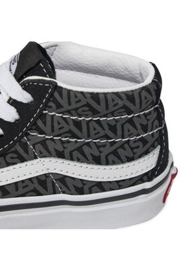 Vans Tenisówki Sk8-Mid Reissue VN000BVP6BT1 Czarny. Kolor: czarny. Materiał: materiał