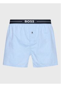 BOSS - Boss Komplet 2 par bokserek Nos 50480056 Błękitny. Kolor: niebieski. Materiał: bawełna #3
