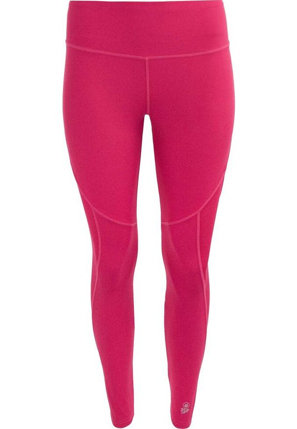 ZSPORT - Fuksjowe Legginsy Damskie Athl DPT Sibilla - Komfort i Styl. Kolor: różowy. Materiał: elastan, poliester. Sport: fitness