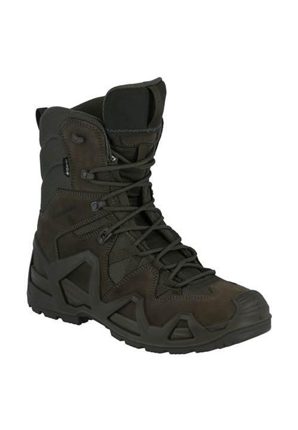 Buty trekkingowe męskie Lowa Zephyr Mk2 Gtx Hi. Wysokość cholewki: za kostkę. Zapięcie: sznurówki. Kolor: brązowy, wielokolorowy. Materiał: zamsz. Szerokość cholewki: normalna