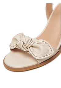 Clara Barson Sandały WS24053-01 Écru. Kolor: kremowy. Materiał: skóra #5