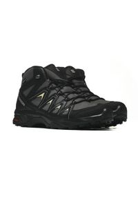 salomon - Buty trekkingowe męskie Salomon X Braze Mid Gtx. Kolor: czarny. Materiał: materiał, syntetyk. Szerokość cholewki: normalna