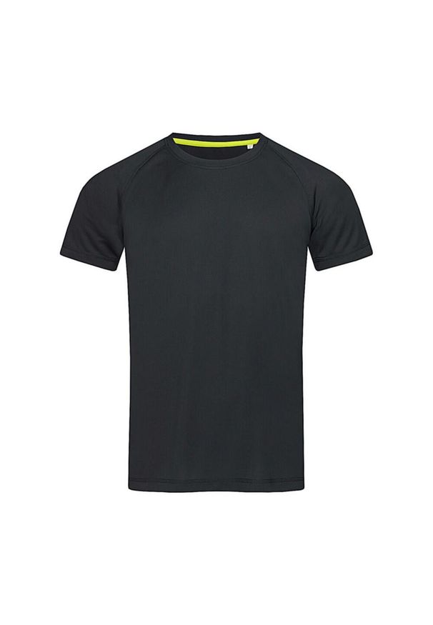 Stedman - Męska Koszulka Active 140. Kolor: czarny. Sport: turystyka piesza