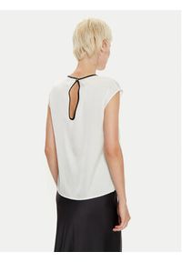 Imperial Bluzka RGJ6IDG Biały Regular Fit. Kolor: biały. Materiał: syntetyk #3